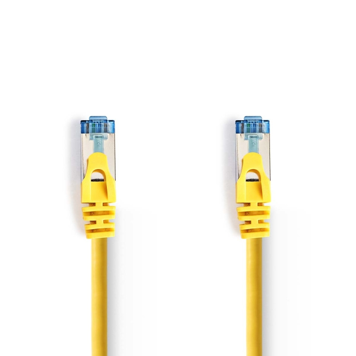 Cat 6a kaapeli | SF/UTP | RJ45 uros | RJ45 uros | 5.00 m | Snagless | Pyöreä | PVC | Keltainen | Muovipussi ryhmässä TIETOKOONET & TARVIKKEET / Kaapelit & Sovittimet / Verkko / Cat6 @ TP E-commerce Nordic AB (C07320)