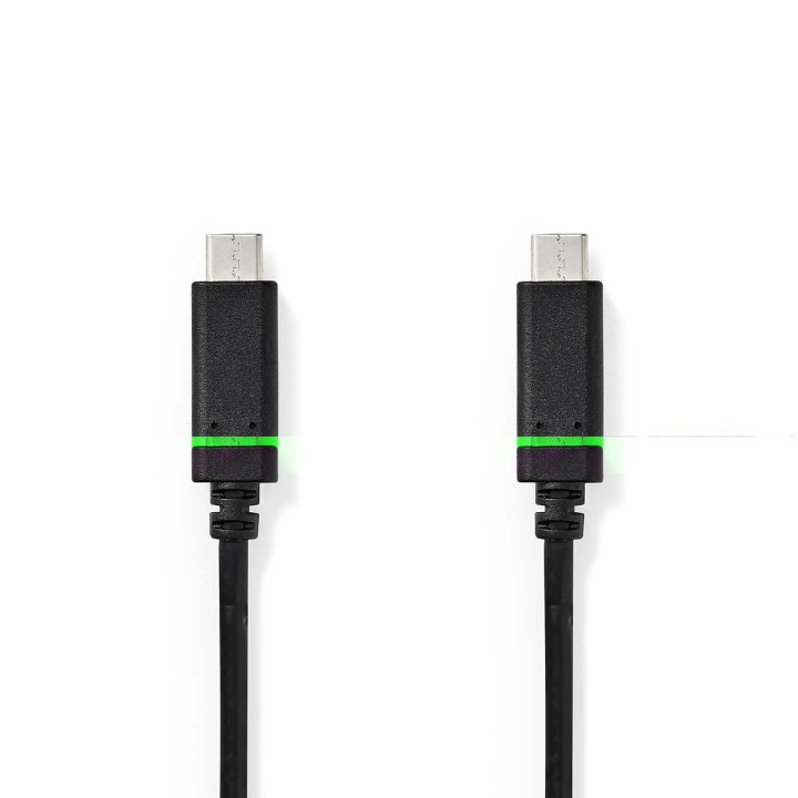 USB kaapeli | USB 3.2 Gen 1 | USB-C™ Uros | USB-C™ Uros | 60 W | 4K@60Hz | 5 Gbps | Niklattu | 1.00 m | Pyöreä | PVC | Musta | Kirjekuori ryhmässä TIETOKOONET & TARVIKKEET / Kaapelit & Sovittimet / USB / USB-C @ TP E-commerce Nordic AB (C07377)