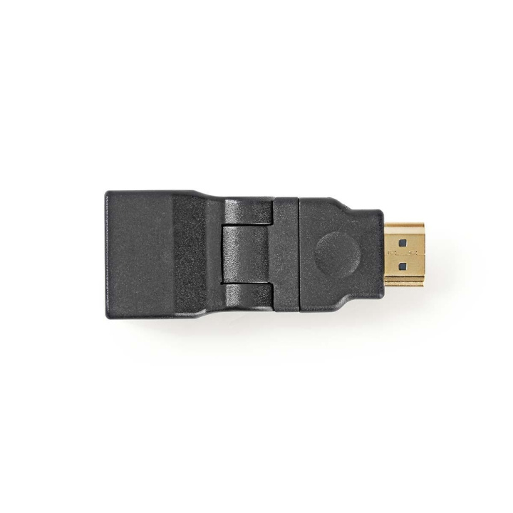 Nedis HDMI™ -sovitin | HDMI™ liitin | HDMI naaras | Kullattu | Nivel | ABS-Muovi | Musta | 1 kpl | Kirjekuori ryhmässä KODINELEKTRONIIKKA / Kaapelit & Sovittimet / HDMI / Sovittimet @ TP E-commerce Nordic AB (C07383)