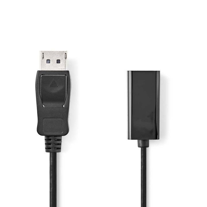 Nedis DisplayPort kaapeli | DisplayPort uros | HDMI™ Ulostulo | 4K@30Hz | Niklattu | 0.20 m | Pyöreä | PVC | Musta | Laatikko ryhmässä KODINELEKTRONIIKKA / Kaapelit & Sovittimet / HDMI / Sovittimet @ TP E-commerce Nordic AB (C07434)