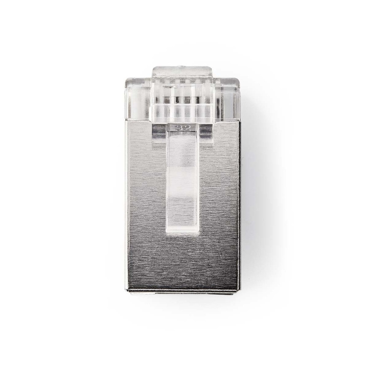 Nedis RJ45-liitin | Uros | Kiinteä STP CAT6 | Suora | Kullattu | 10 kpl | PVC | Läpikuultava | Laatikko ryhmässä TIETOKOONET & TARVIKKEET / Kaapelit & Sovittimet / Verkko / Sovittimet & Liittimet @ TP E-commerce Nordic AB (C07464)
