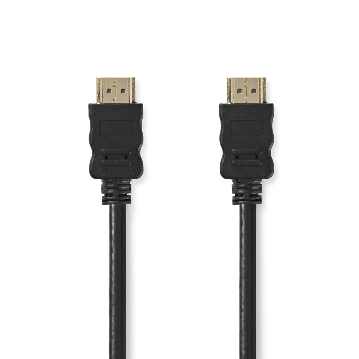 High Speed ​​HDMI ™ Kaapeli Ethernet | HDMI™ liitin | HDMI™ liitin | 4K@30Hz | ARC | 10.2 Gbps | 20.0 m | Pyöreä | PVC | Musta | Panta ryhmässä KODINELEKTRONIIKKA / Kaapelit & Sovittimet / HDMI / Kaapelit @ TP E-commerce Nordic AB (C07520)