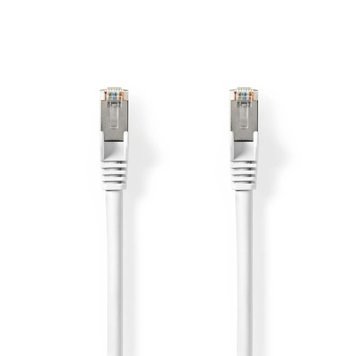 Nedis Cat 8.1 verkkokaapeli | S/FTP | RJ45 uros | RJ45 uros | 0.25 m | Pyöreä | LSZH | Valkoinen | Kirjekuori ryhmässä TIETOKOONET & TARVIKKEET / Kaapelit & Sovittimet / Verkko / Cat8 @ TP E-commerce Nordic AB (C07817)