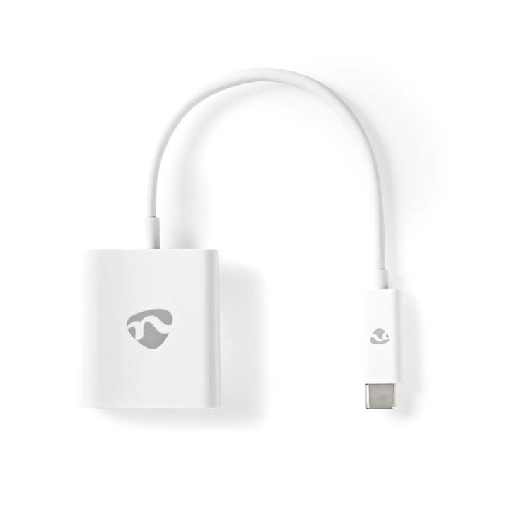 Nedis USB-C™ Sovitin | USB 3.2 Gen 1 | USB-C™ Uros | HDMI™ Ulostulo | 4K@30Hz | 0.20 m | Pyöreä | Niklattu | PVC | Valkoinen | Laatikko ryhmässä KODINELEKTRONIIKKA / Kaapelit & Sovittimet / HDMI / Sovittimet @ TP E-commerce Nordic AB (C07827)