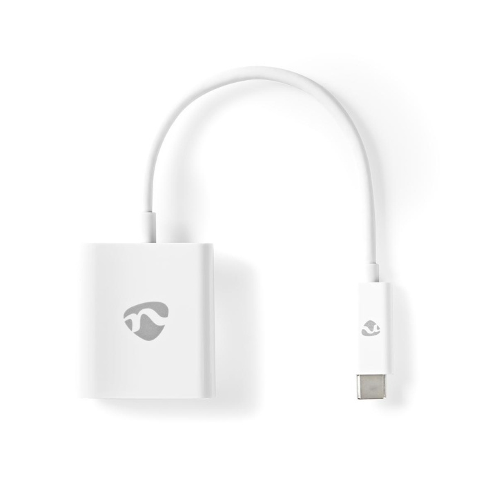 Nedis USB-C™ Sovitin | USB 3.2 Gen 1 | USB-C™ Uros | VGA Naaras | 1080p | 5 Gbps | 0.20 m | Pyöreä | Niklattu | PVC | Valkoinen | Muovipussi ryhmässä TIETOKOONET & TARVIKKEET / Kaapelit & Sovittimet / VGA / Sovittimet @ TP E-commerce Nordic AB (C07829)