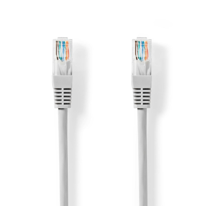 Cat 5e kaapeli | U/UTP | RJ45 uros | RJ45 uros | 5.00 m | Pyöreä | PVC | Harmaa | Panta ryhmässä TIETOKOONET & TARVIKKEET / Kaapelit & Sovittimet / Verkko / Cat5e @ TP E-commerce Nordic AB (C07927)