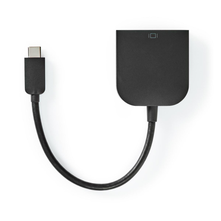 Nedis USB-C™ Sovitin | USB 3.2 Gen 1 | USB-C™ Uros | DVI-D 24+1-Pin Naaras | 1080p | 0.20 m | Pyöreä | Niklattu | PVC | Musta | Muovipussi ryhmässä TIETOKOONET & TARVIKKEET / Kaapelit & Sovittimet / DVI / Sovittimet @ TP E-commerce Nordic AB (C07955)