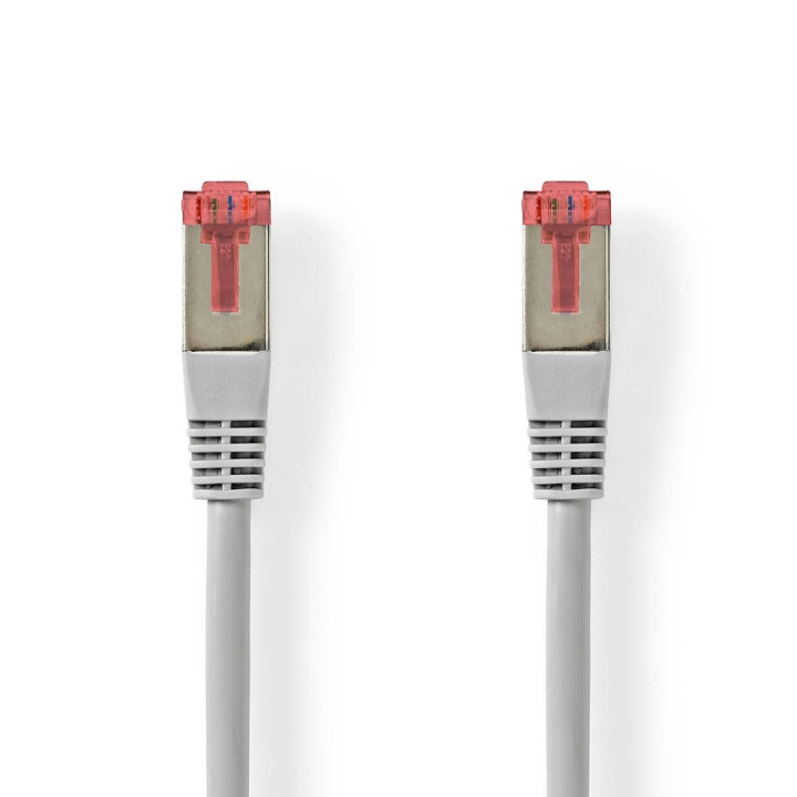 Cat 6 kaapeli | RJ45 uros | RJ45 uros | S/FTP | 30.0 m | Pyöreä | PVC | Harmaa | Panta ryhmässä TIETOKOONET & TARVIKKEET / Kaapelit & Sovittimet / Verkko / Cat6 @ TP E-commerce Nordic AB (C07959)