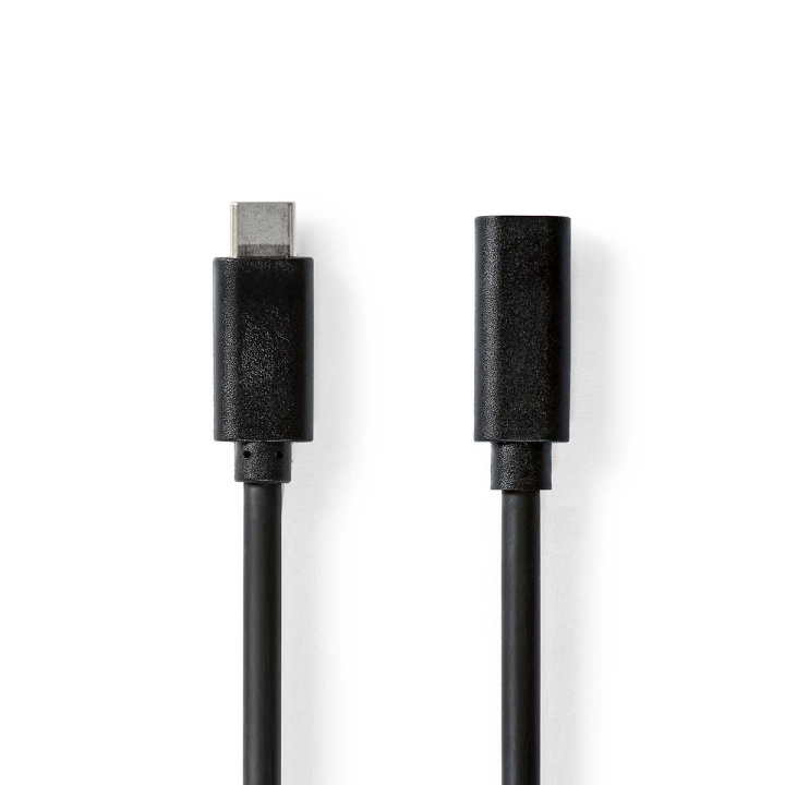 Nedis USB kaapeli | USB 3.2 Gen 1 | USB-C™ Uros | USB-C™ Naaras | 5 W | 5 Gbps | Niklattu | 1.00 m | Pyöreä | PVC | Musta | Kirjekuori ryhmässä TIETOKOONET & TARVIKKEET / Kaapelit & Sovittimet / USB / USB-C @ TP E-commerce Nordic AB (C07995)
