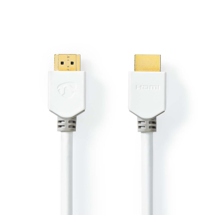 Nedis High Speed ​​HDMI ™ Kaapeli Ethernet | HDMI™ liitin | HDMI™ liitin | 4K@60Hz | ARC | 18 Gbps | 1.50 m | Pyöreä | PVC | Valkoinen | Laatikko ryhmässä KODINELEKTRONIIKKA / Kaapelit & Sovittimet / HDMI / Kaapelit @ TP E-commerce Nordic AB (C08034)