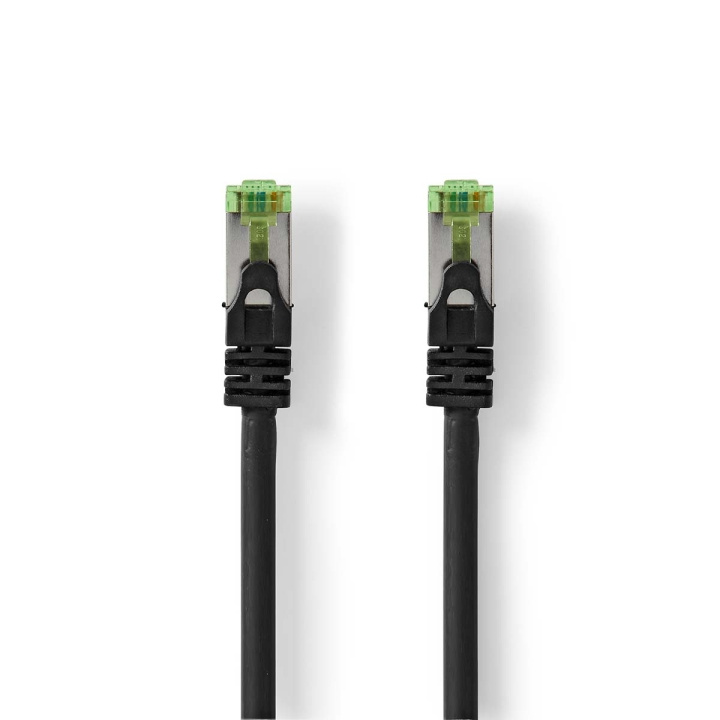 CAT7 verkkokaapeli | S/FTP | RJ45 uros | RJ45 uros | 0.50 m | Snagless | Pyöreä | LSZH | Musta | Kirjekuori ryhmässä TIETOKOONET & TARVIKKEET / Kaapelit & Sovittimet / Verkko / Cat7 @ TP E-commerce Nordic AB (C08050)