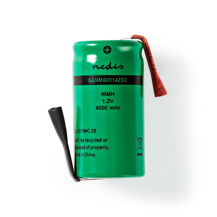 Nedis Ladattava Ni-MH-Akkupakkaus | 1.2 V DC | Ladattava | 4000 mAh | Esiladattu | 1-Polybag | N/A | Juotoskaistaleilla | Vihreä ryhmässä KODINELEKTRONIIKKA / Paristot & Laturit / Ladattavat paristot / Muut @ TP E-commerce Nordic AB (C08253)