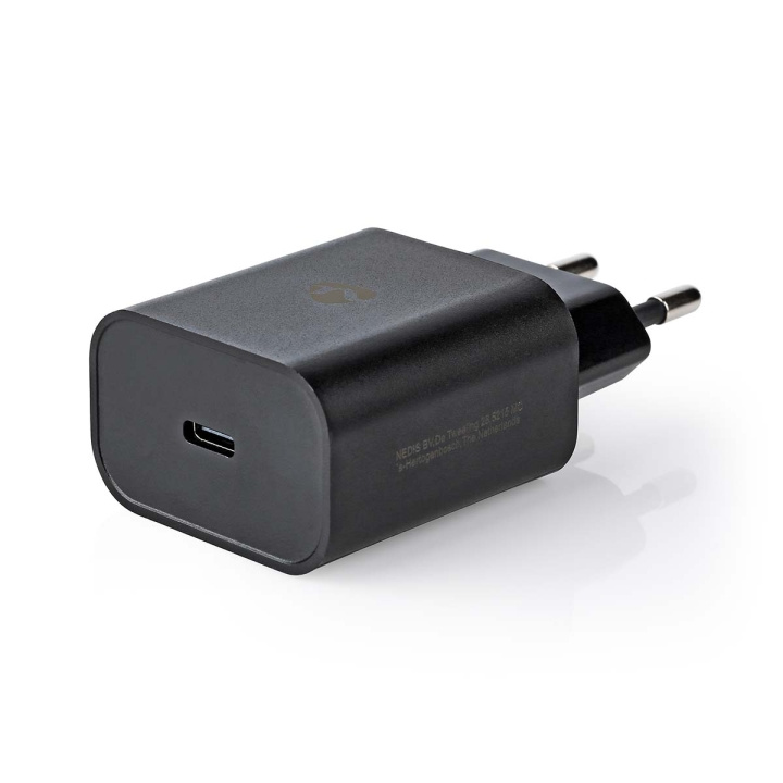 Nedis Seinälaturi | 32 W | Pikalataus-toiminto | 1.5 / 2.0 / 2.5 / 3.0 A | Lähtöliitäntöjen määrä: 1 | USB-C™ | Automaattinen Jännitteen Valinta ryhmässä ÄLYPUHELIMET JA TABLETIT / Laturit & Kaapelit / Seinälaturi / Seinälaturi Type C @ TP E-commerce Nordic AB (C08268)