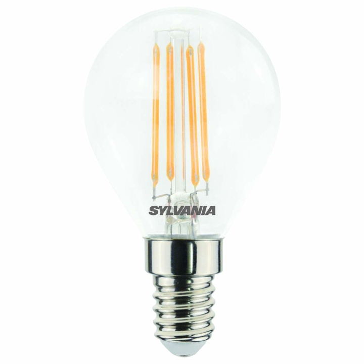 Sylvania ToLEDo Retro Ball V5 CL 470LM 827 E14 SL ryhmässä KODINELEKTRONIIKKA / Valaistus / LED-lamput @ TP E-commerce Nordic AB (C08353)