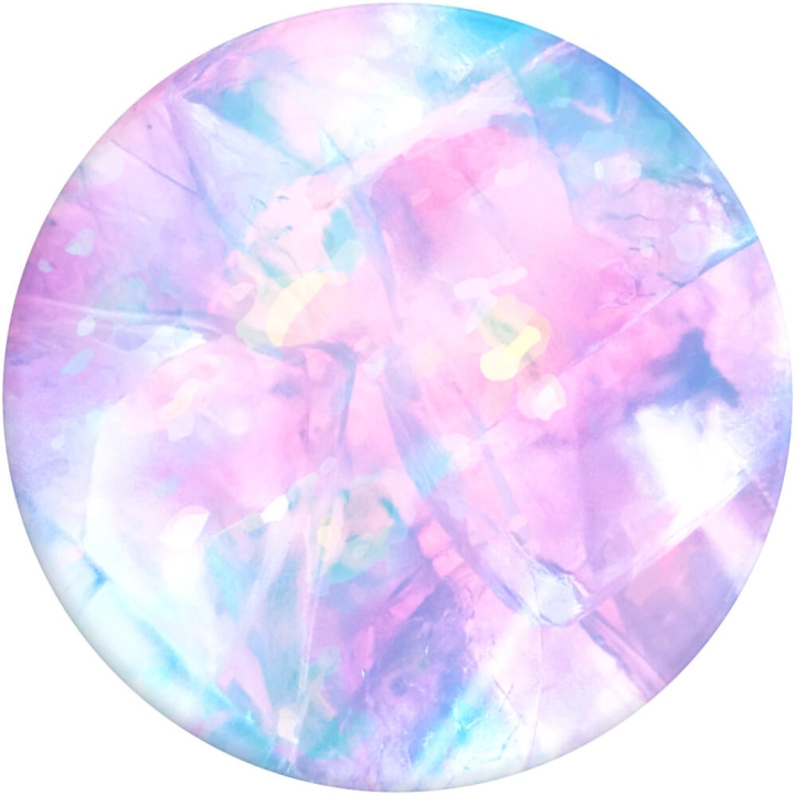 POPSOCKETS Basic Crystal Opal Grip Jalustatoiminnolla Basic ryhmässä ÄLYPUHELIMET JA TABLETIT / Muut tarvikkeet / Popsockets @ TP E-commerce Nordic AB (C08438)