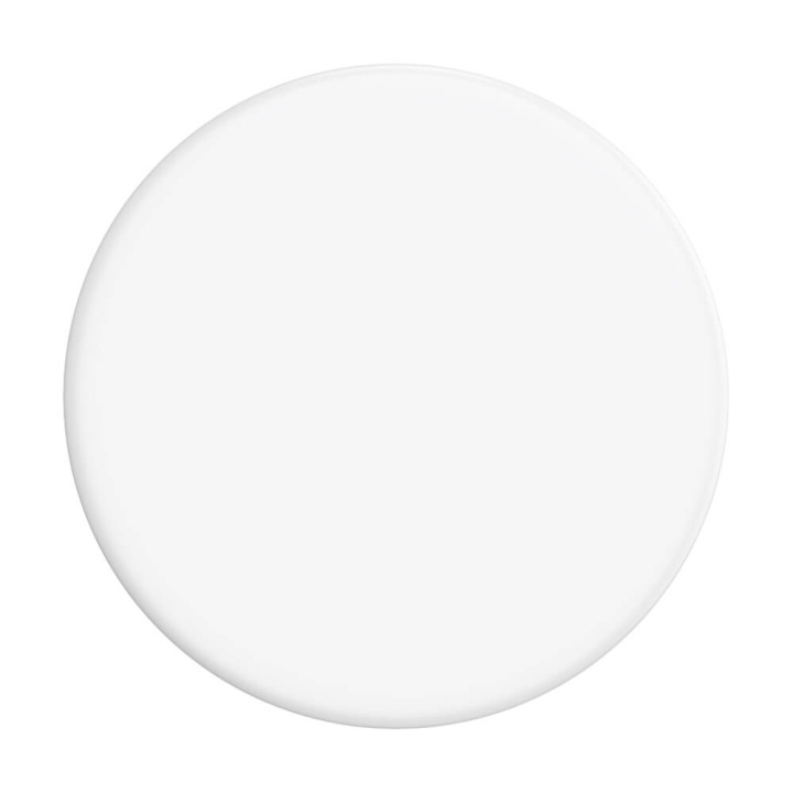 POPSOCKETS Basic Grip White ryhmässä ÄLYPUHELIMET JA TABLETIT / Muut tarvikkeet / Popsockets @ TP E-commerce Nordic AB (C08447)