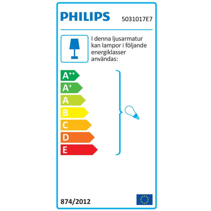 Philips Meranti Spotlight 1x35W 230V ryhmässä KODINELEKTRONIIKKA / Valaistus / Kattolamput @ TP E-commerce Nordic AB (C08573)