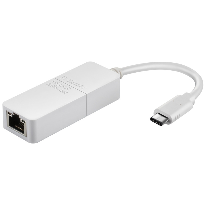 D-Link DUB-E130 USB-C -> Gigabit Ethernet ryhmässä TIETOKOONET & TARVIKKEET / Verkko / Verkkokortti / USB @ TP E-commerce Nordic AB (C08629)