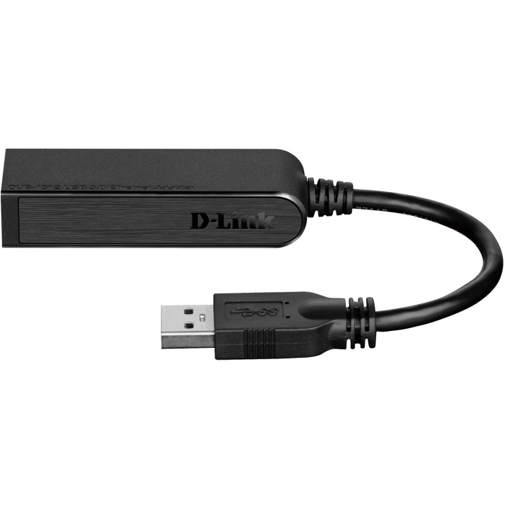 D-Link USB 3.0 Gigabit Ethernet Adapter DUB 1312 ryhmässä TIETOKOONET & TARVIKKEET / Verkko / Verkkokortti / USB @ TP E-commerce Nordic AB (C08630)