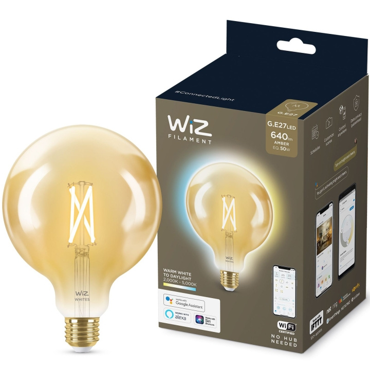 WiZ WiFi Smart LED E27 Glob 120 50 ryhmässä KOTI, TALOUS JA PUUTARHA / Älykodit / Älykäs valaistus @ TP E-commerce Nordic AB (C08730)