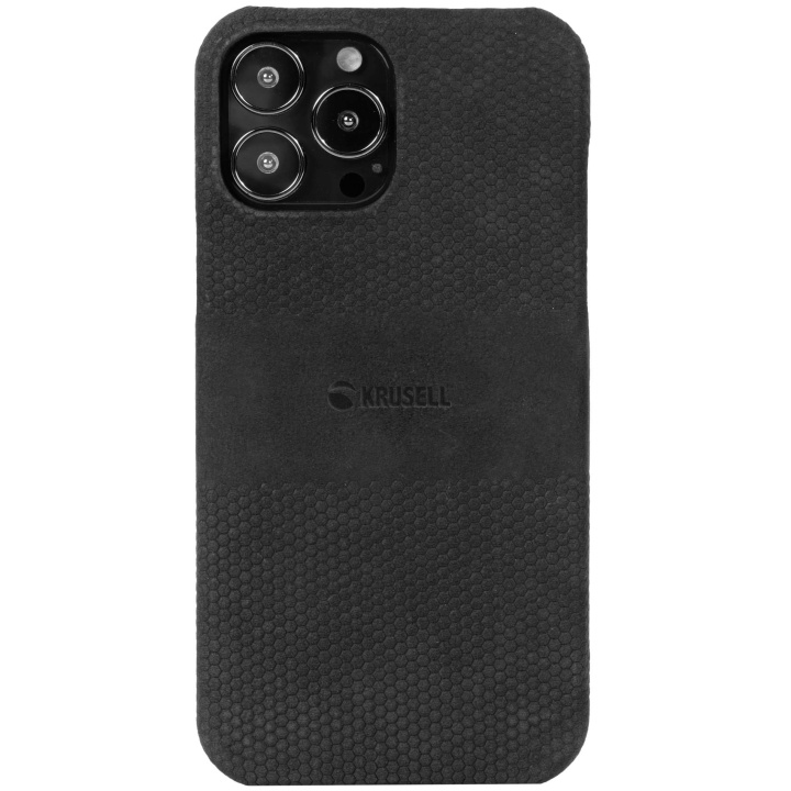 Krusell Nahkakotelo iPhone 13 Pro Musta ryhmässä ÄLYPUHELIMET JA TABLETIT / Puhelimen suojakotelo / Apple / iPhone 13 Pro / Kuoret @ TP E-commerce Nordic AB (C08756)