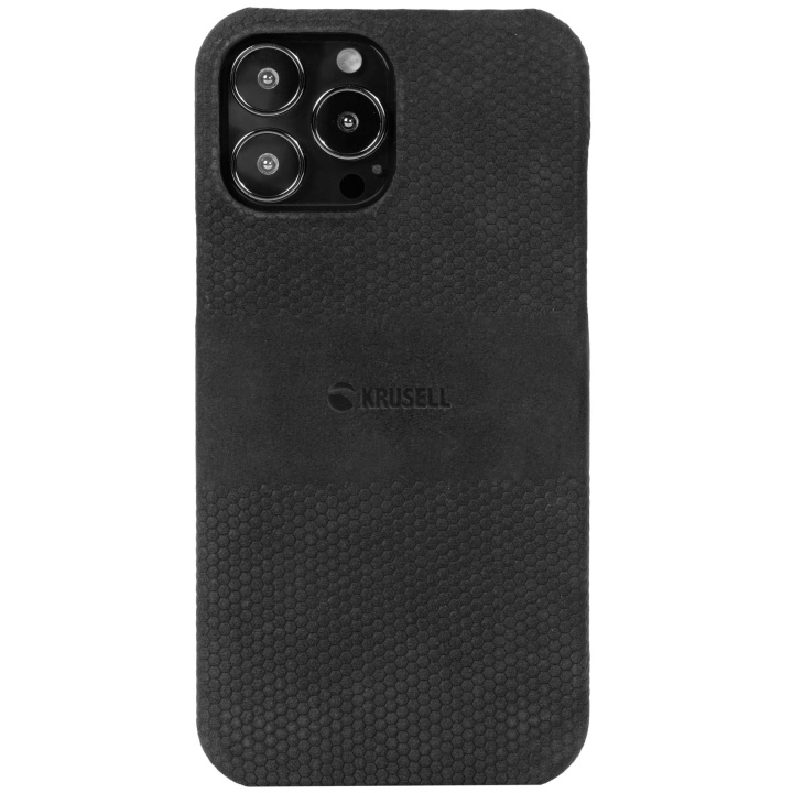 Krusell Nahkakotelo iPhone 13 Pro Max Musta ryhmässä ÄLYPUHELIMET JA TABLETIT / Puhelimen suojakotelo / Apple / iPhone 13 Pro Max / Kuoret @ TP E-commerce Nordic AB (C08757)