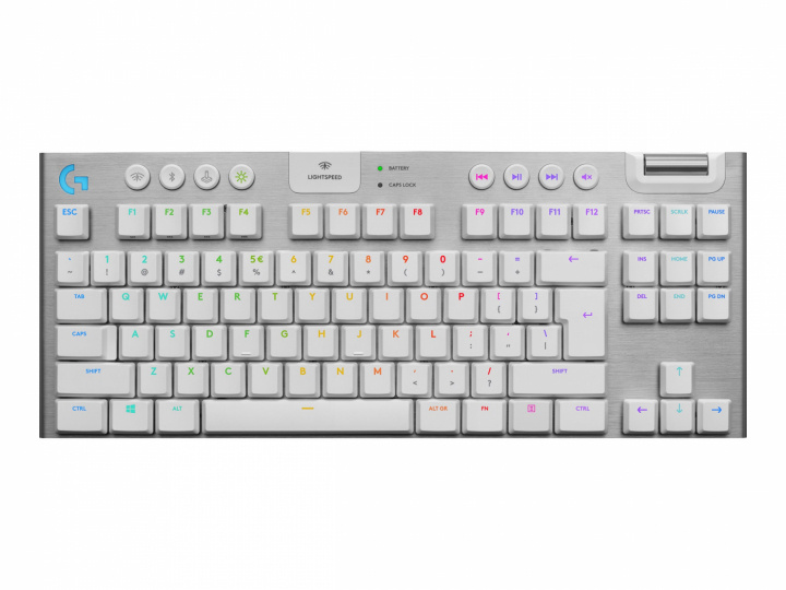 Logitech G915 TKL LIGHTSPEED Wireless GL Tactile - pelinäppäimistö - U ryhmässä TIETOKOONET & TARVIKKEET / GAMING / Näppäimistöt @ TP E-commerce Nordic AB (C09081)