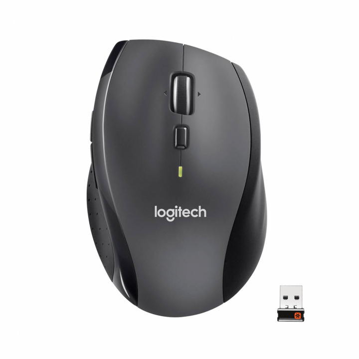 Logitech M705 Black Mouse Wireless ryhmässä TIETOKOONET & TARVIKKEET / Hiiret & Näppäimistöt / Hiiret / Langattomat @ TP E-commerce Nordic AB (C09095)