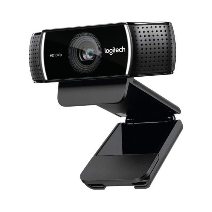 Logitech C922 Pro HD Stream Webcam ryhmässä TIETOKOONET & TARVIKKEET / Tietokonetarvikkeet / Web-kamerat @ TP E-commerce Nordic AB (C09099)