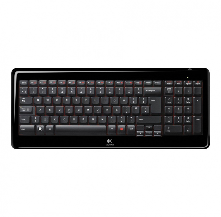 Logitech Wireless Keyboard K340, Norwegian ryhmässä TIETOKOONET & TARVIKKEET / Hiiret & Näppäimistöt / Näppäimistöt / Langattomat @ TP E-commerce Nordic AB (C09100)