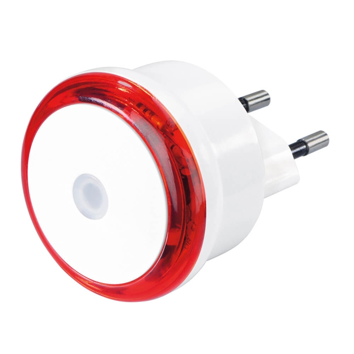 Hama Nightlight Basic Red ryhmässä KODINELEKTRONIIKKA / Valaistus / Yölamput @ TP E-commerce Nordic AB (C09220)