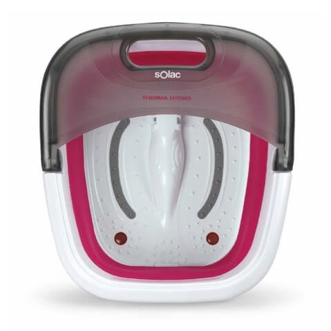 SOLAC Foot Massager Foldable Therma Hydro ryhmässä KAUNEUS JA TERVEYS / Manikyyri/Pedikyyri / Jalkahoito @ TP E-commerce Nordic AB (C09248)