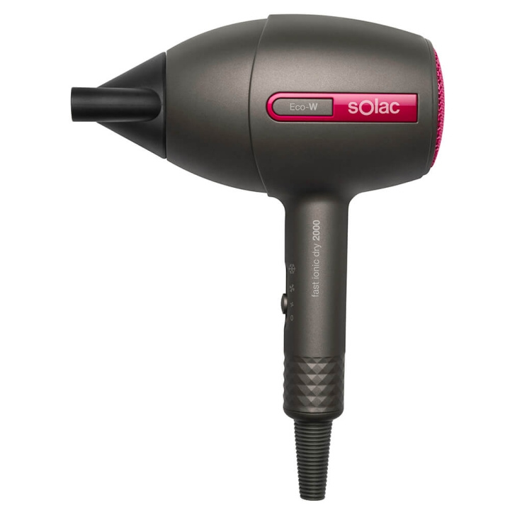 SOLAC Hair Dryer Fast Ionic Dry 2000 ryhmässä KAUNEUS JA TERVEYS / Hiukset &Stailaus / Muotoilutyökalut / Hiustenkuivaimet @ TP E-commerce Nordic AB (C09251)