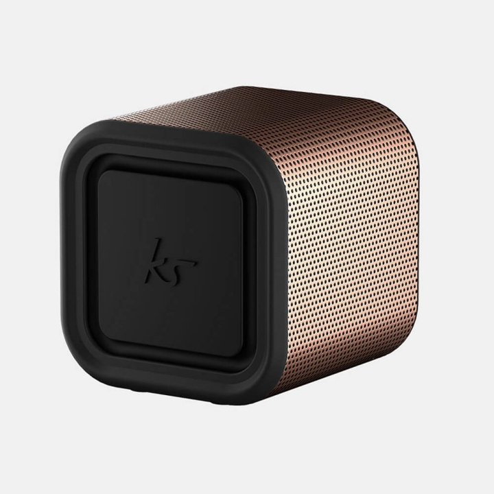 KITSOUND Speaker BOOMCUBE 15 Bluetooth Rose Gold ryhmässä KODINELEKTRONIIKKA / Ääni & Kuva / Kaiuttimet & Tarvikkeet / Bluetooth-kaiutin / Kannettavat kaiuttimet @ TP E-commerce Nordic AB (C09259)