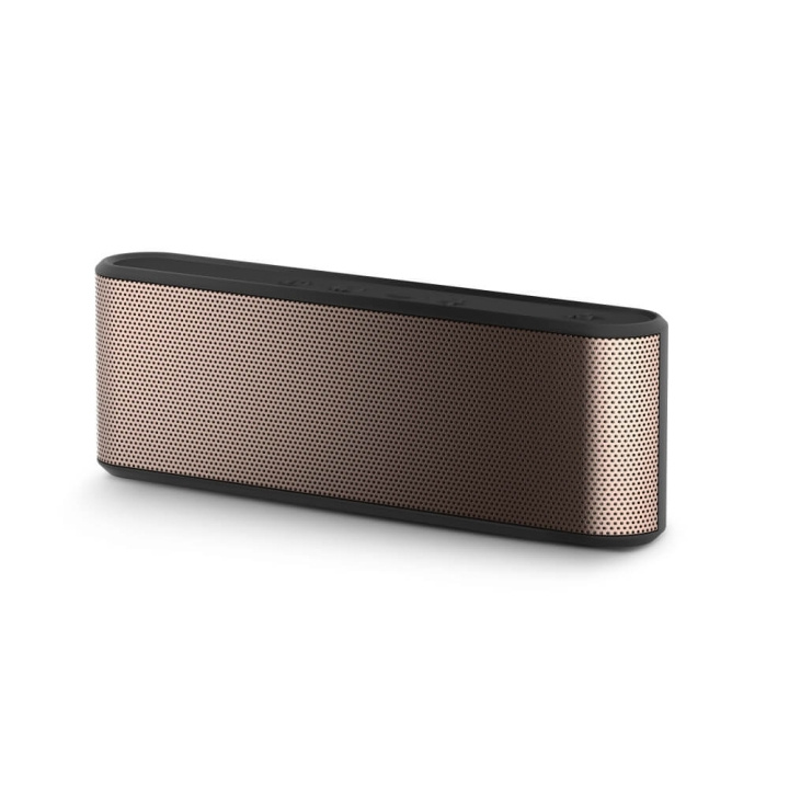 KITSOUND Speaker BOOMBAR 30 Bluetooth Rose Gold ryhmässä KODINELEKTRONIIKKA / Ääni & Kuva / Kaiuttimet & Tarvikkeet / Bluetooth-kaiutin / Kannettavat kaiuttimet @ TP E-commerce Nordic AB (C09261)