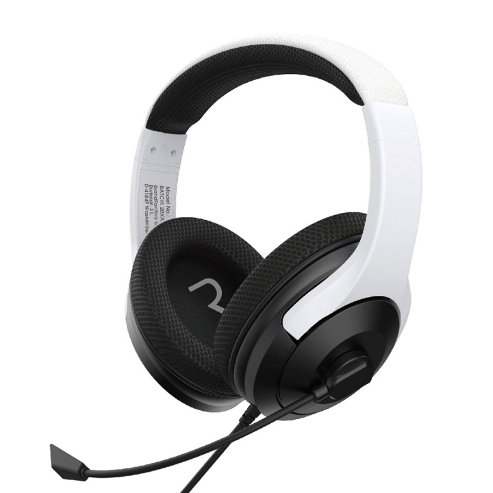 RAPTOR Stereo Headset PS4/PS5 H300 White ryhmässä KODINELEKTRONIIKKA / Pelikonsolit & Tarvikkeet / Sony PlayStation 5 @ TP E-commerce Nordic AB (C09321)