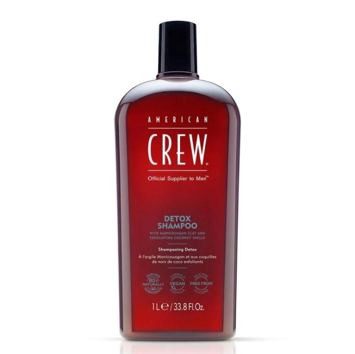 American Crew Detox Shampoo 250ml ryhmässä KAUNEUS JA TERVEYS / Hiukset &Stailaus / Hiustenhoito / Shampoo @ TP E-commerce Nordic AB (C09490)