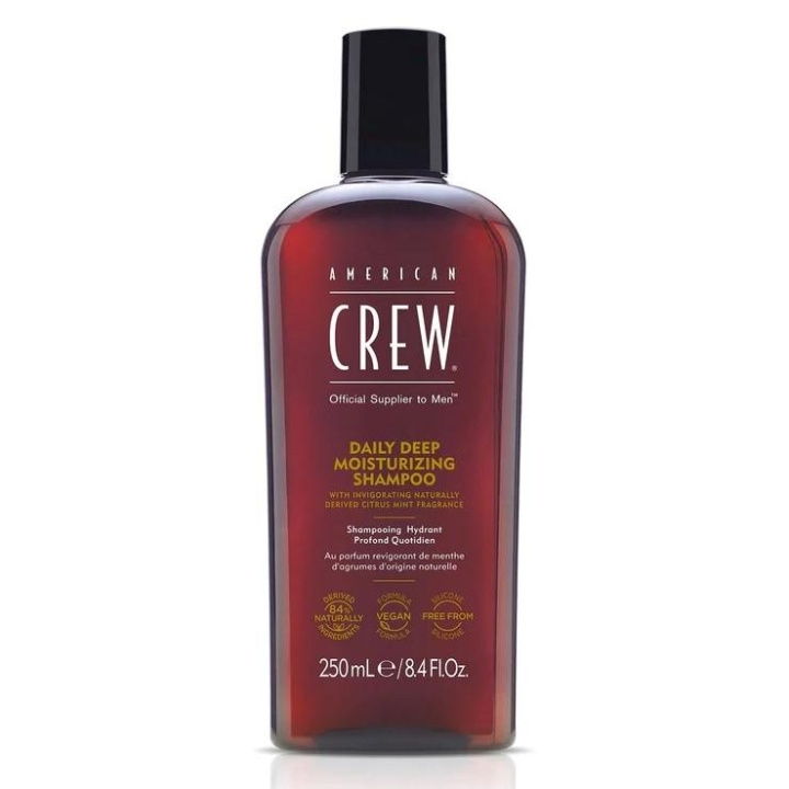 American Crew Daily Deep Moisturizing Shampoo 250ml ryhmässä KAUNEUS JA TERVEYS / Hiukset &Stailaus / Hiustenhoito / Shampoo @ TP E-commerce Nordic AB (C09492)