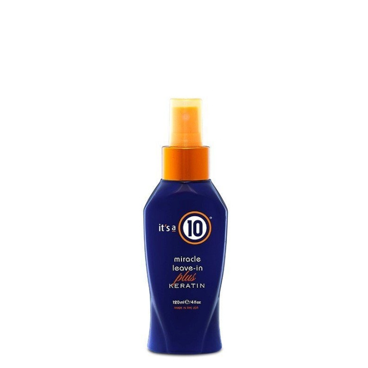 It\'s A 10 Miracle Leave-in Plus Keratin 120ml ryhmässä KAUNEUS JA TERVEYS / Hiukset &Stailaus / Hiustenhoito / Hoitoainesuihke/Leave-in @ TP E-commerce Nordic AB (C09622)