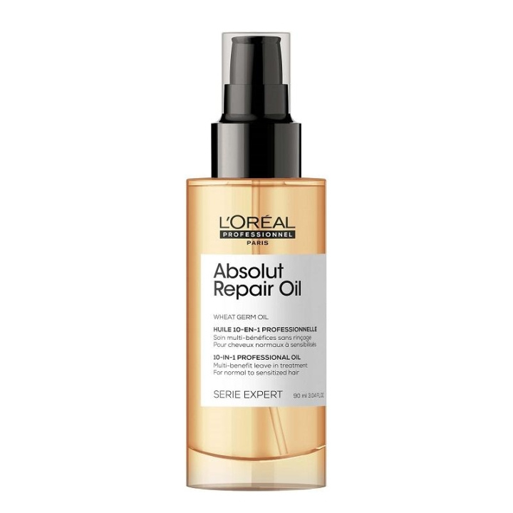 LOreal Professionnel Absolut Repair Oil 90ml ryhmässä KAUNEUS JA TERVEYS / Hiukset &Stailaus / Hiustenhoito / Hiusöljy @ TP E-commerce Nordic AB (C09923)