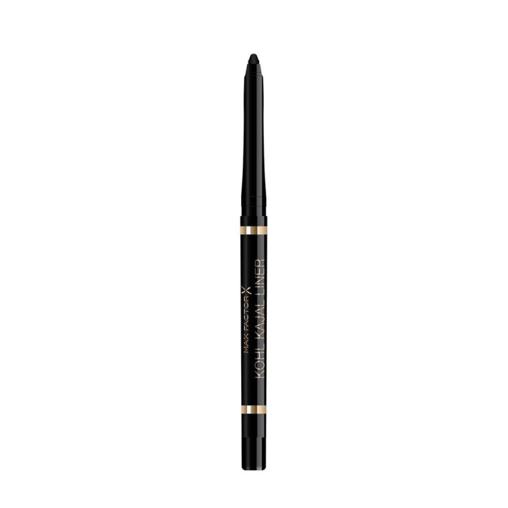 Max Factor Kohl Kajal Liner Automatic Pencil 001 Black ryhmässä KAUNEUS JA TERVEYS / Meikit / Silmät ja kulmat / Silmänrajauskynä / Kajaali @ TP E-commerce Nordic AB (C10064)