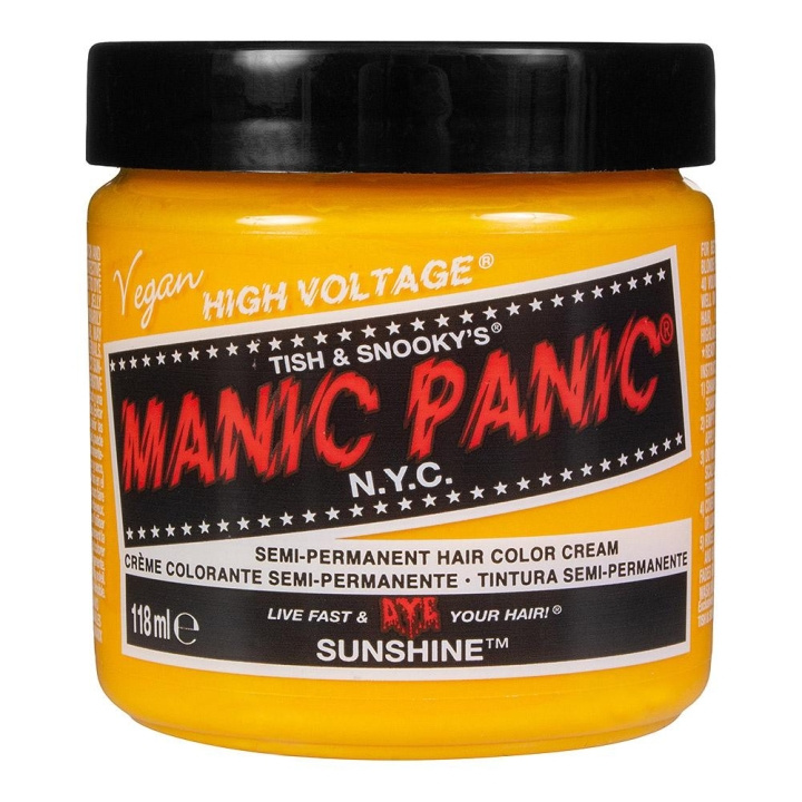 Manic Panic Classic Cream Sunshine ryhmässä KAUNEUS JA TERVEYS / Hiukset &Stailaus / Hiustenhoito / Hiusväri / Hiusväri & Väripommi @ TP E-commerce Nordic AB (C10219)