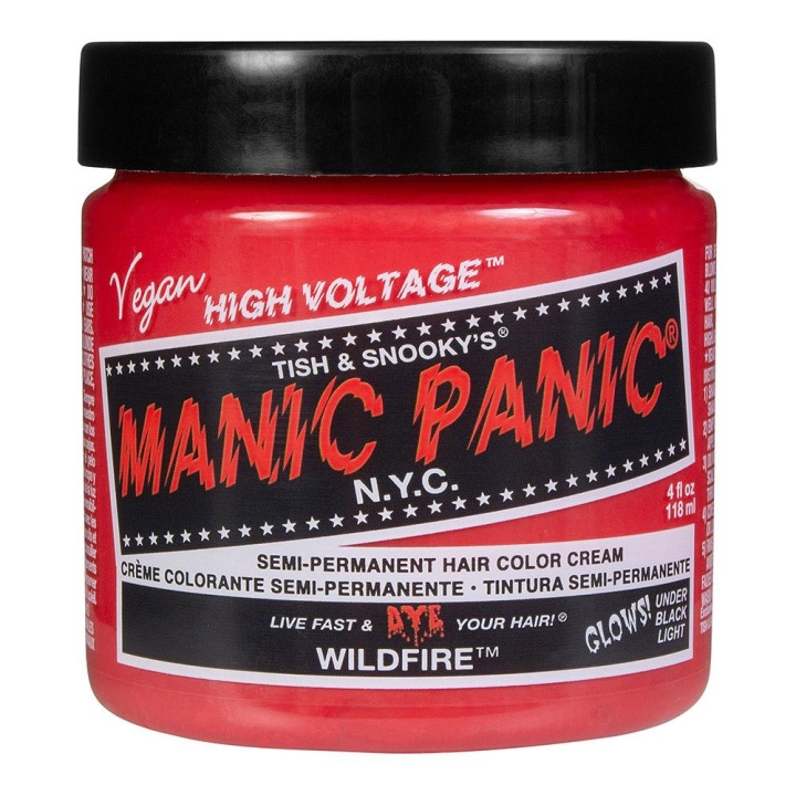 Manic Panic Classic Cream Wildfire ryhmässä KAUNEUS JA TERVEYS / Hiukset &Stailaus / Hiustenhoito / Hiusväri / Hiusväri & Väripommi @ TP E-commerce Nordic AB (C10220)