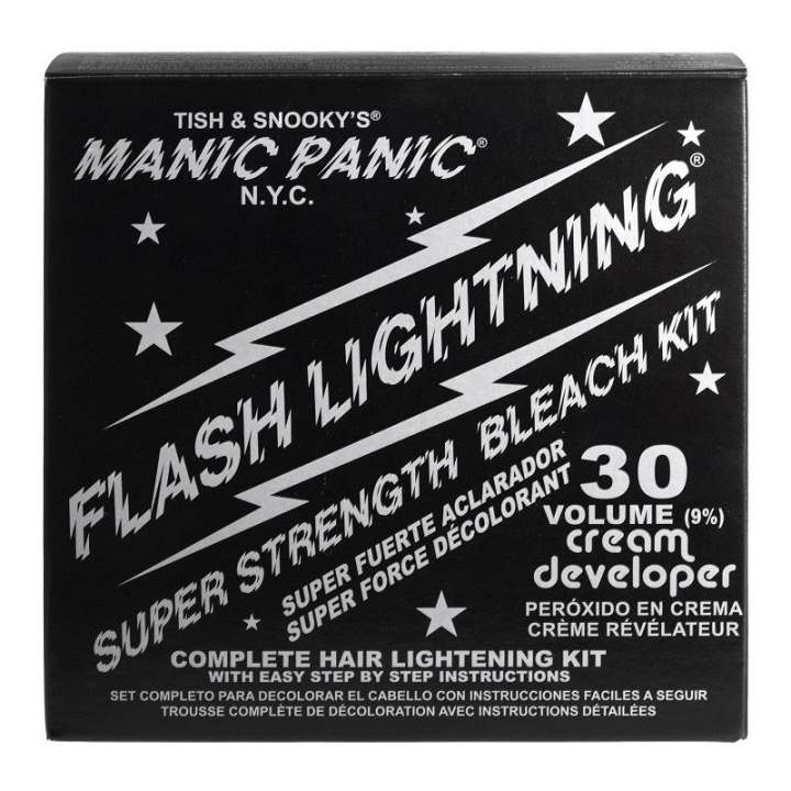 Manic Panic Flash Lightning Bleach Vol 30 ryhmässä KAUNEUS JA TERVEYS / Hiukset &Stailaus / Hiustenhoito / Hiusväri / Hiusväri & Väripommi @ TP E-commerce Nordic AB (C10221)
