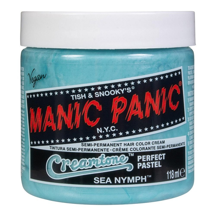 Manic Panic Classic Cream Pastel Sea Nymph ryhmässä KAUNEUS JA TERVEYS / Hiukset &Stailaus / Hiustenhoito / Hiusväri / Hiusväri & Väripommi @ TP E-commerce Nordic AB (C10223)