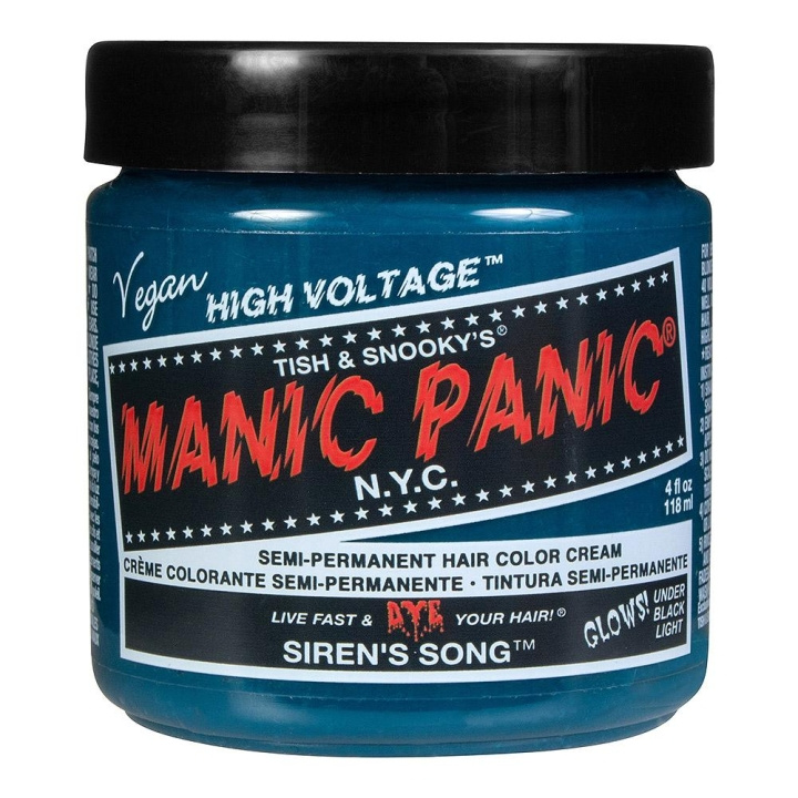 Manic Panic Classic Cream Siren´s song ryhmässä KAUNEUS JA TERVEYS / Hiukset &Stailaus / Hiustenhoito / Hiusväri / Hiusväri & Väripommi @ TP E-commerce Nordic AB (C10228)
