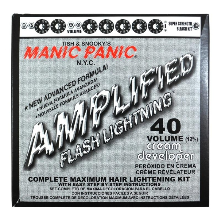 Manic Panic Flash Lightning Bleach Vol 40 ryhmässä KAUNEUS JA TERVEYS / Hiukset &Stailaus / Hiustenhoito / Hiusväri / Hiusväri & Väripommi @ TP E-commerce Nordic AB (C10234)