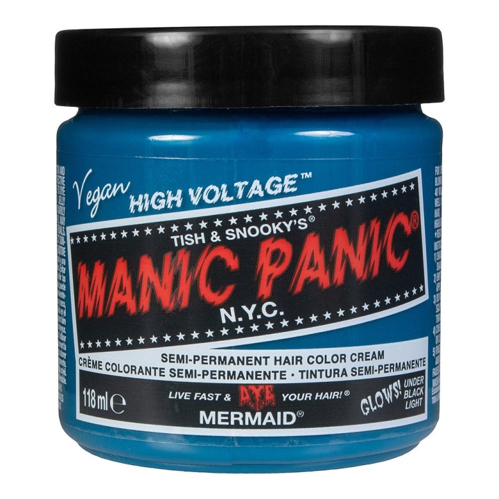 Manic Panic Classic Cream Mermaid ryhmässä KAUNEUS JA TERVEYS / Hiukset &Stailaus / Hiustenhoito / Hiusväri / Hiusväri & Väripommi @ TP E-commerce Nordic AB (C10243)