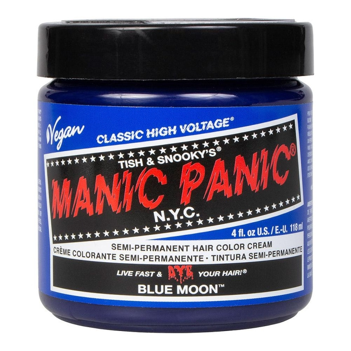 Manic Panic Classic Cream Blue Moon ryhmässä KAUNEUS JA TERVEYS / Hiukset &Stailaus / Hiustenhoito / Hiusväri / Hiusväri & Väripommi @ TP E-commerce Nordic AB (C10244)