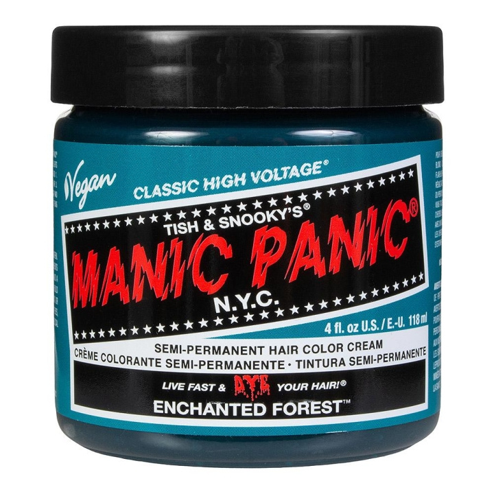 Manic Panic Classic Cream Enchanted Forest ryhmässä KAUNEUS JA TERVEYS / Hiukset &Stailaus / Hiustenhoito / Hiusväri / Hiusväri & Väripommi @ TP E-commerce Nordic AB (C10253)